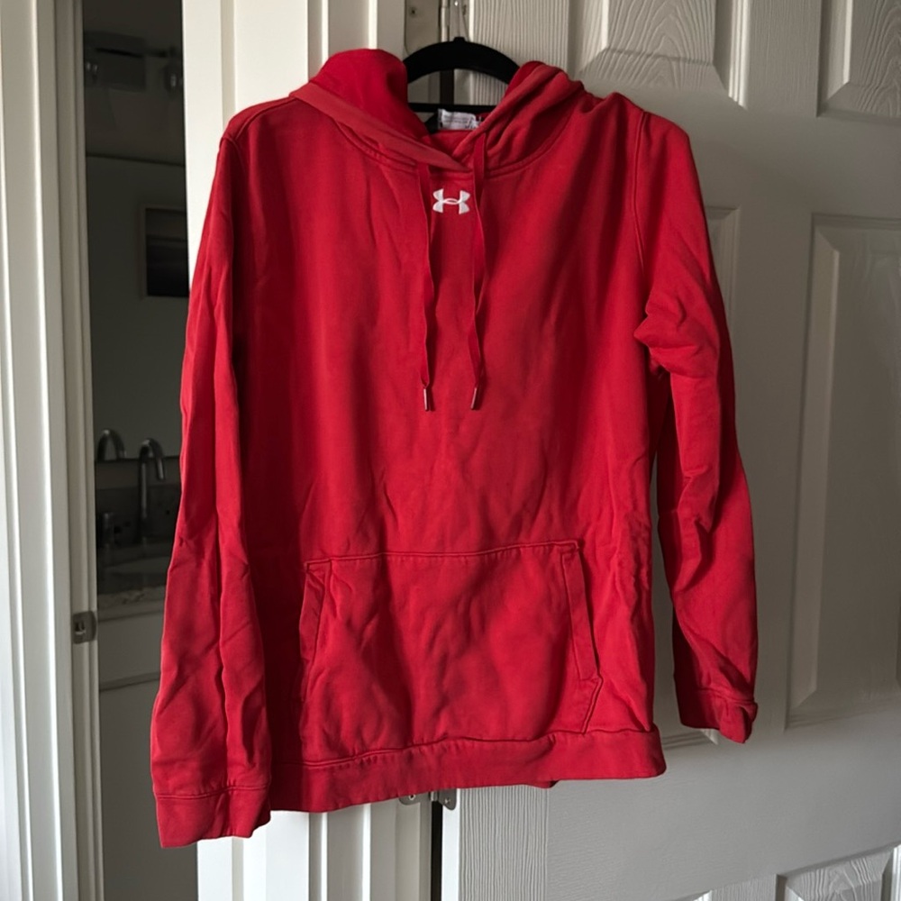Red Under Armour Hoodie XL